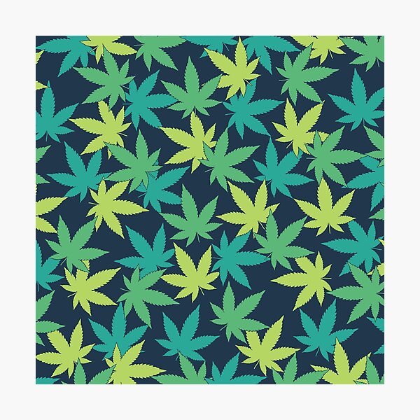 Item preview, Weed Leaf Pattern designed and sold by SweetLog.