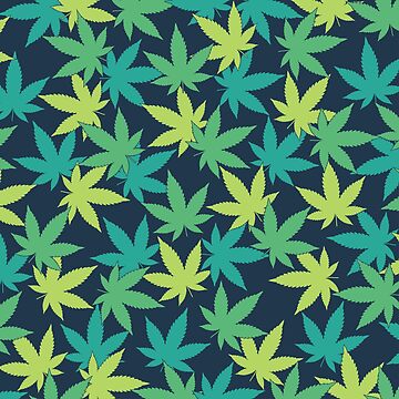 Artwork thumbnail, Weed Leaf Pattern by SweetLog
