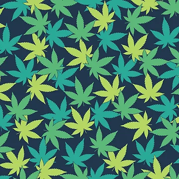Artwork thumbnail, Weed Leaf Pattern by SweetLog