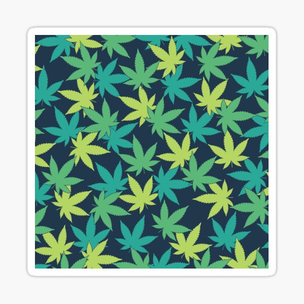 Item preview, Weed Leaf Pattern designed and sold by SweetLog.