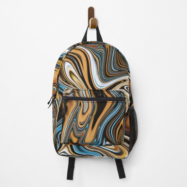 Item preview, Brown Fluid with Blue Accent designed and sold by Flydea.