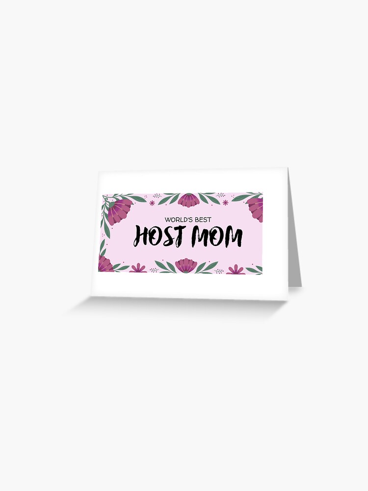 Best host mom ever  Apron for Sale by clara steines