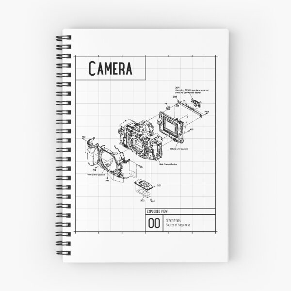 Item preview, Camera exploded view  designed and sold by lordapoth.