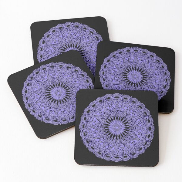 Item preview, Mandala design (pastel indigo) designed and sold by Calen  Picard-Carroll.