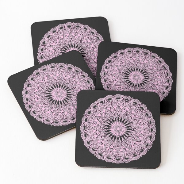 Item preview, Mandala design (pastel pink) designed and sold by Calen  Picard-Carroll.
