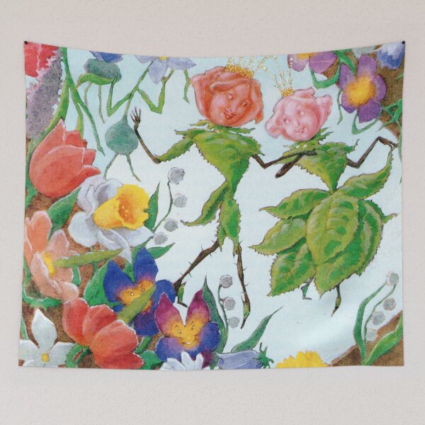 Item preview, Dancing Roses by Rudolf Koivu  designed and sold by Niina  Niskanen.