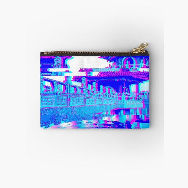 Item preview, Pagoda Vaporwave Glitch Art designed and sold by glitchhub.
