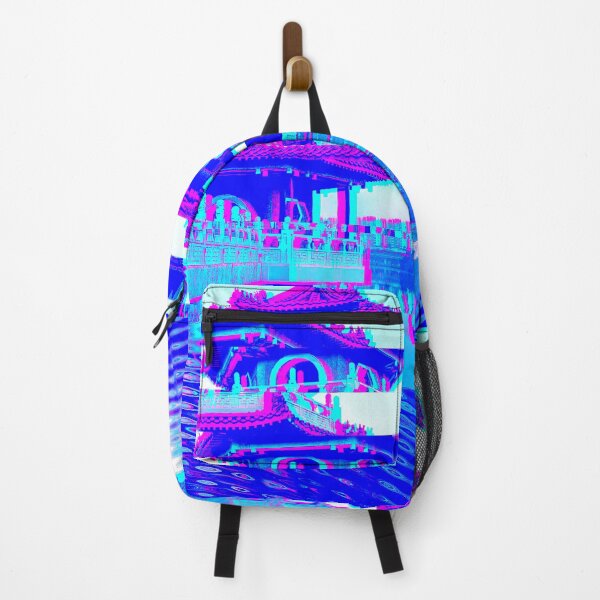 Item preview, Pagoda Vaporwave Glitch Art designed and sold by glitchhub.