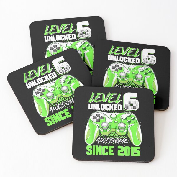 Item preview, Level 6 Unlocked Awesome 2015 Video Game Family Matching Gift  designed and sold by suzanso.