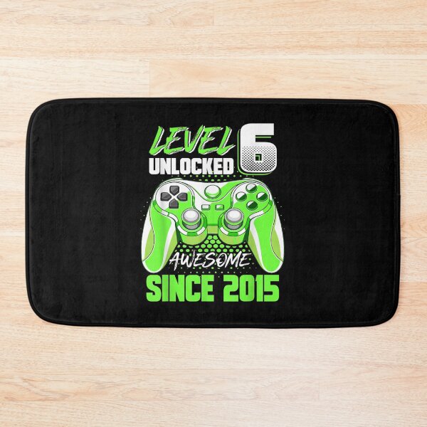 Item preview, Level 6 Unlocked Awesome 2015 Video Game Family Matching Gift  designed and sold by suzanso.