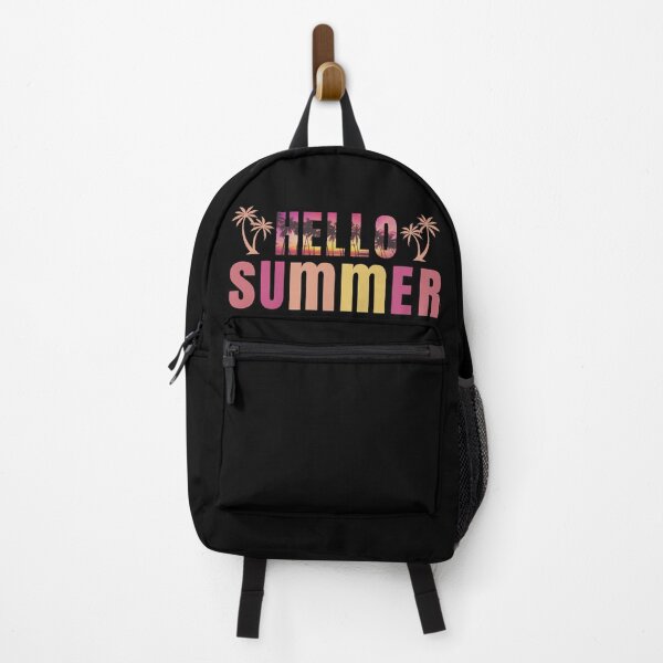 Item preview, Hello Summer Palm Tree Beach Design designed and sold by sinceanna.