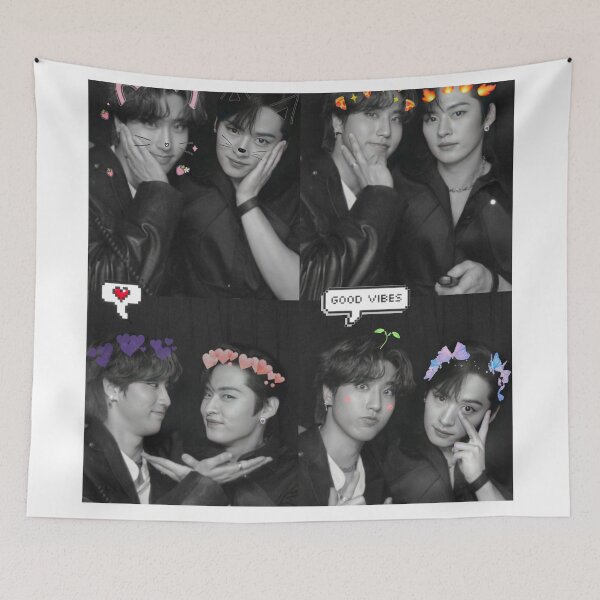 Item preview, Stray Kids - Han and Lee Know - kpop  designed and sold by kitten-minho.