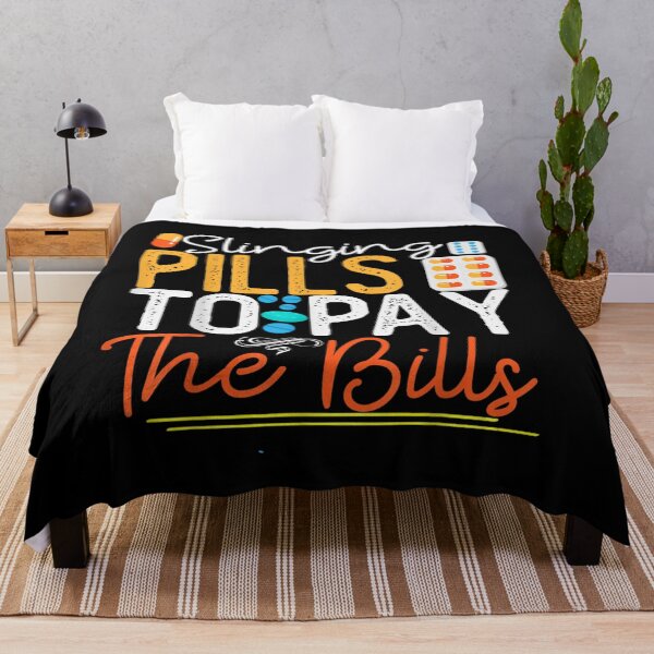Item preview, Slinging Pills To Pay The Bills Funny For A Pharmacist Gift  designed and sold by suzanso.