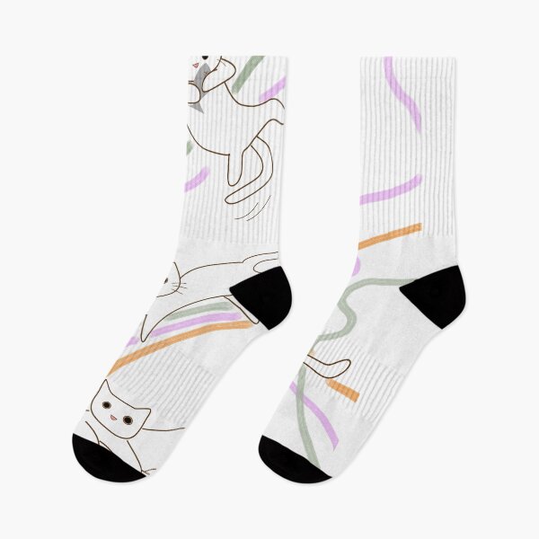Item preview, Cat Daily Routine in Rainbow  designed and sold by tfostudio.
