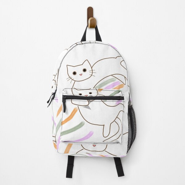 Item preview, Cat Daily Routine in Rainbow designed and sold by tfostudio.