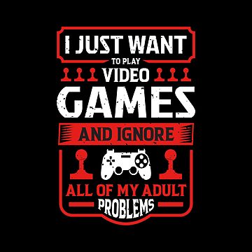 Artwork thumbnail, I just want to play video games by Macspayne