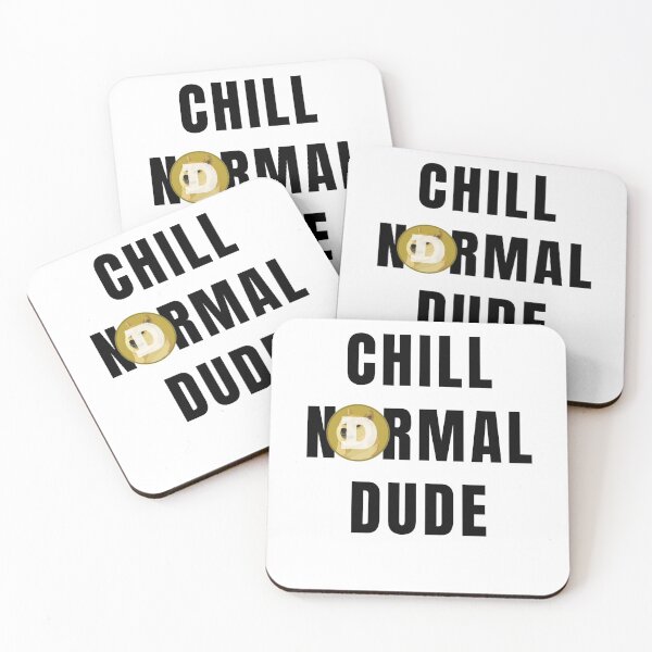 Item preview, Funny Chill Normal Dude DogeFather Doge Coin designed and sold by gillys.