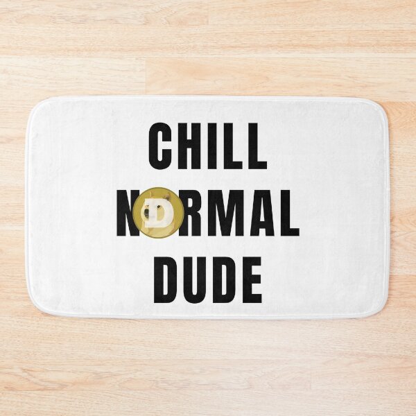 Item preview, Funny Chill Normal Dude DogeFather Doge Coin designed and sold by gillys.