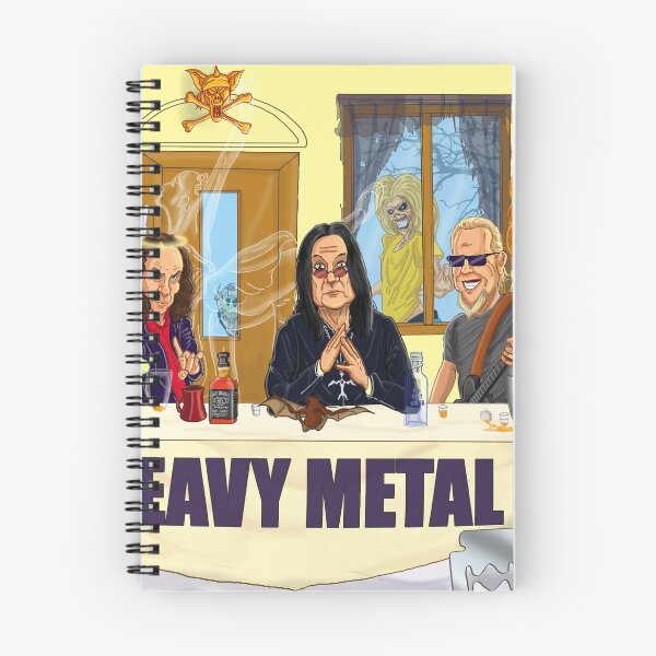 Item preview, The Heavy Metal Supper designed and sold by ArtbyNtok.