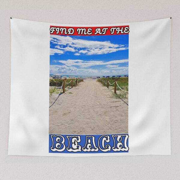 Item preview, Find Me At The Beach - Path to the Beach designed and sold by KeysTreasures.