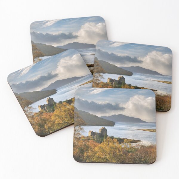 Item preview, Eilean Donan Castle in Autumn. Highland Scotland. designed and sold by PhotosEcosse.