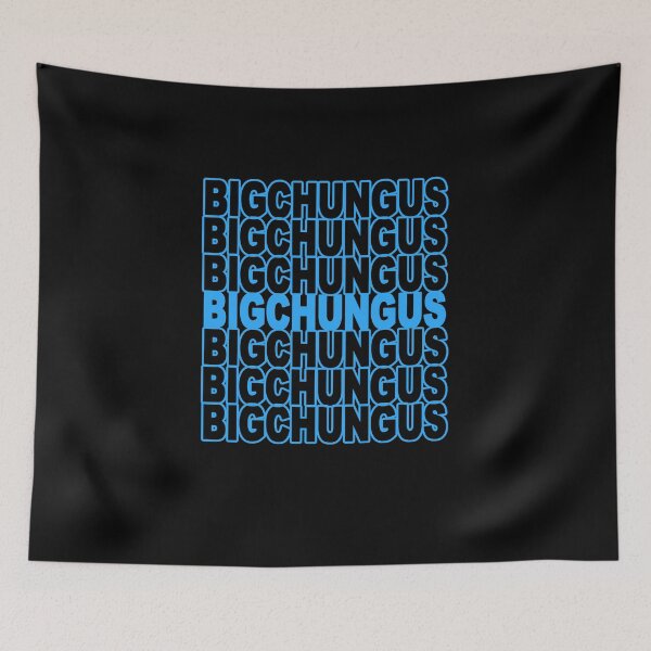 Item preview, Big Chungus Shadow Meme Fat Bunny Rabbit designed and sold by Draculaura2009.