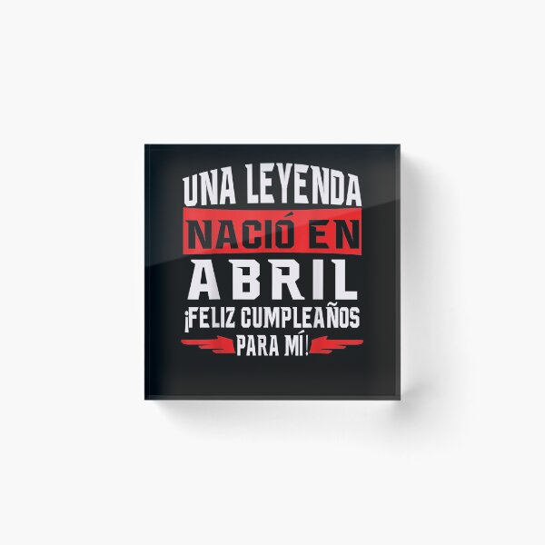Item preview, Nació Una Leyenda En Abril Feliz Cumpleaños Para Mí Hombres Gift  designed and sold by suzanso.