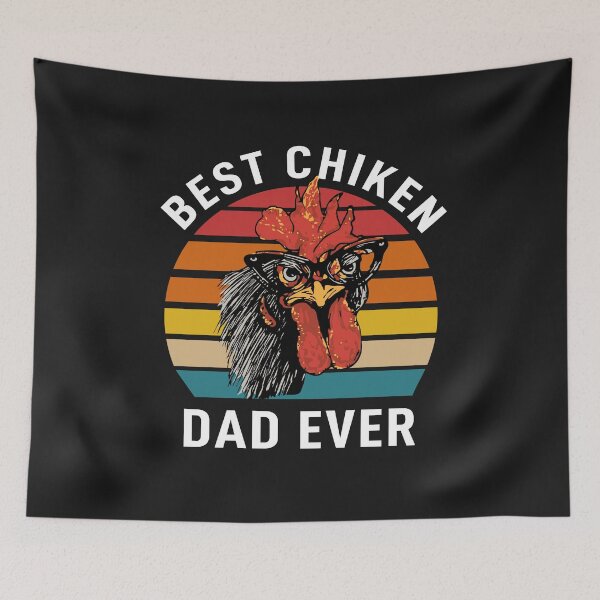 Item preview, Best Chicken Dad Ever Funny Father's Day Vintage Chicken Daddy  designed and sold by clothesy7.