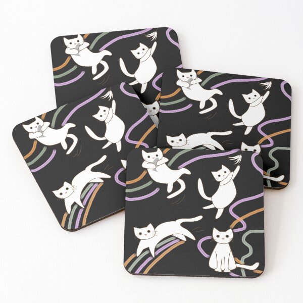 Item preview, Cat Daily Routine in Rainbow  designed and sold by tfostudio.