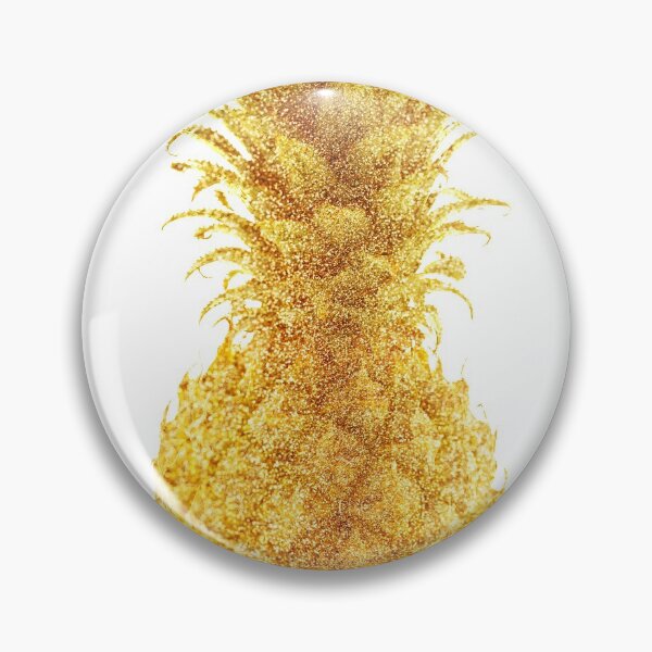 Item preview, Golden Pineapple Pattern designed and sold by tropical_dream.