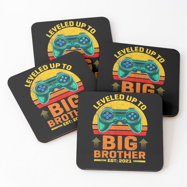 Item preview, I Leveled Up To Big Brother Est 2021 Video Game Boys Gift  designed and sold by suzanso.