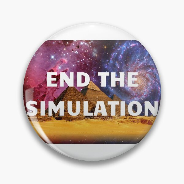 Item preview, End The Simulation | Smart Successful Stoner | We Are The Universe designed and sold by AlfaEcho.