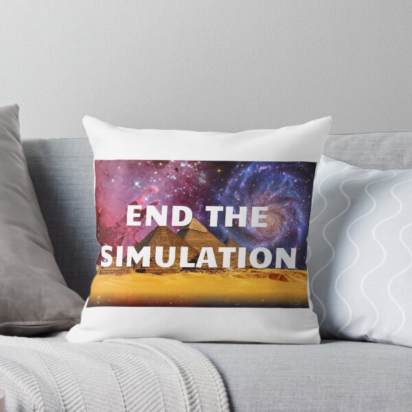 Item preview, End The Simulation | Smart Successful Stoner | We Are The Universe designed and sold by AlfaEcho.