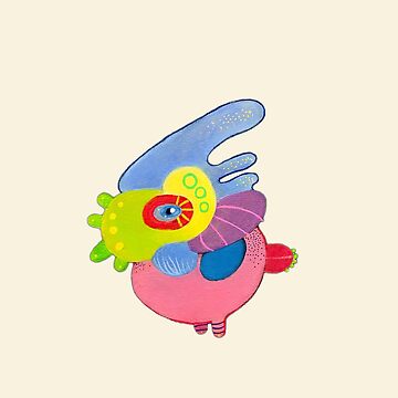 Artwork thumbnail, Crazy Chicken by AnnetteArt