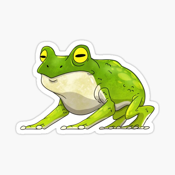 Giant Frog Sticker