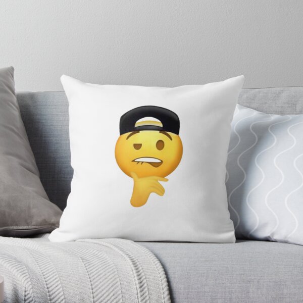 Cowboy store emoji pillow