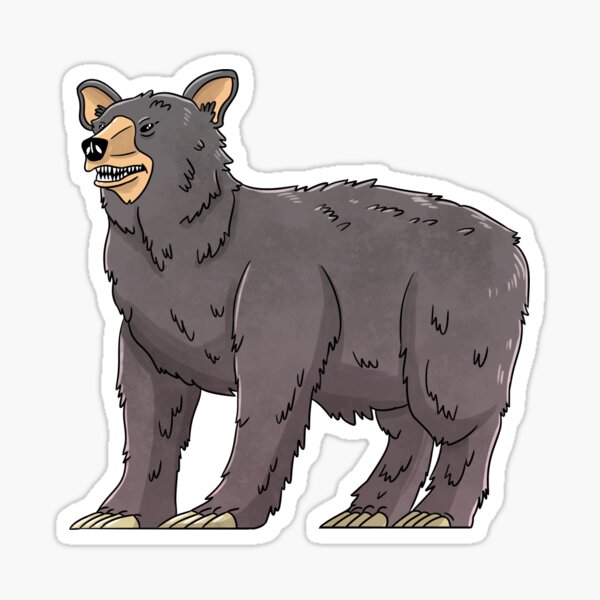 Black Bear Sticker