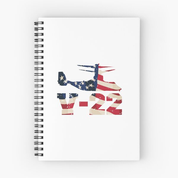 Item preview, V-22 Osprey VTOL Military Aircraft in Vintage Red White and Blue Stars and Stripes designed and sold by hobrath.