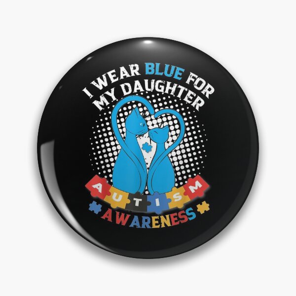 Item preview, I Wear Blue For My Daughter Dad Mom Autism Awareness Gift  designed and sold by suzanso.