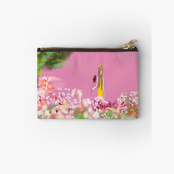 Item preview, woman in the flower garden designed and sold by bobosom.