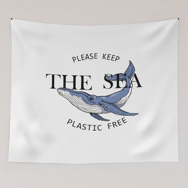 Item preview, Please keep the sea plastic free environment sea designed and sold by amagaclothing.