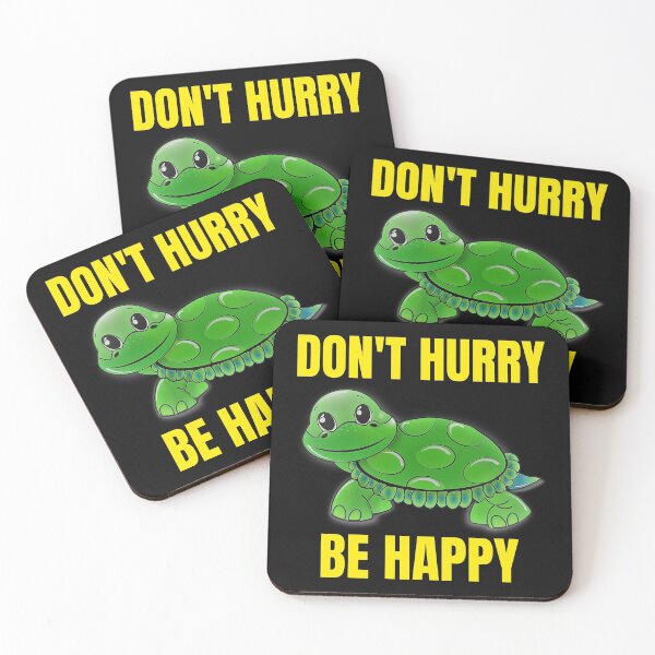 Item preview, Don't hurry, be happy.Cute turtle. designed and sold by basileiossav.