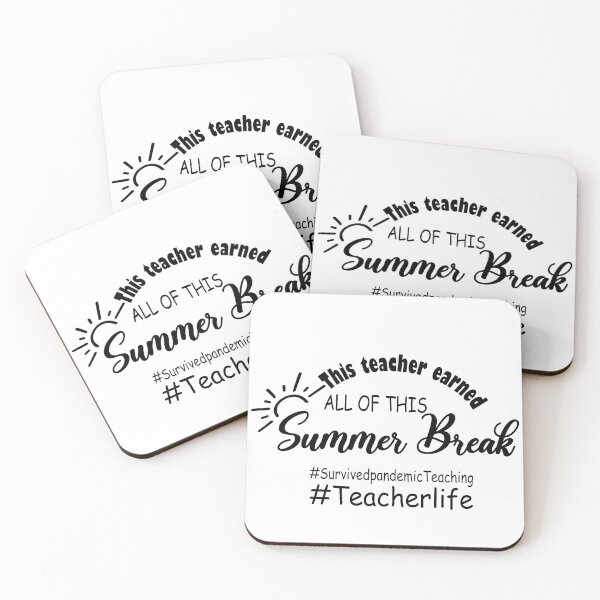 Item preview, This Teacher Earned All Of This Summer Break designed and sold by RedJazz.