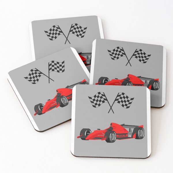 Item preview, Red racing car designed and sold by Helen Enchanted Designs .