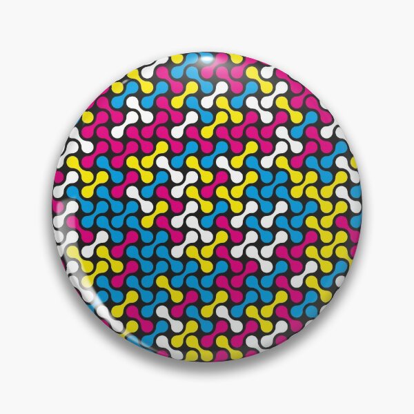 Item preview, CMYK Colour Metaballs Pattern (Black) designed and sold by John Uttley.