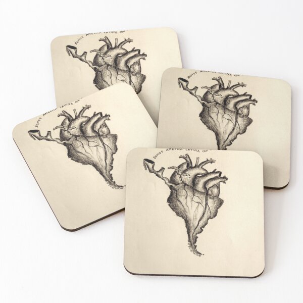 Item preview, Latin Heart-Corazón Latino designed and sold by ArtbyGabriela.