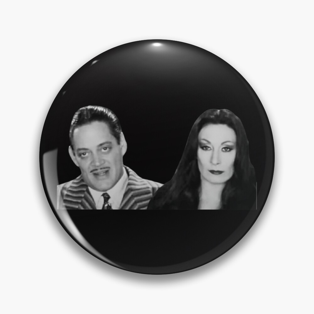 Unimpressed Addams: Gomez and Morticia Judging You Magnet