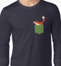 fox in my pocket Long Sleeve T-Shirt