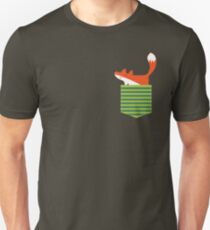 fox in my pocket Unisex T-Shirt