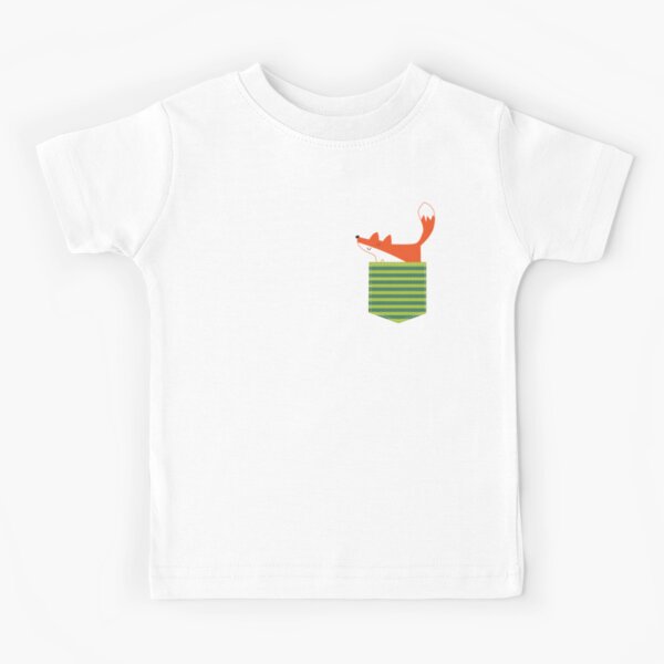 fox in my pocket Kids T-Shirt